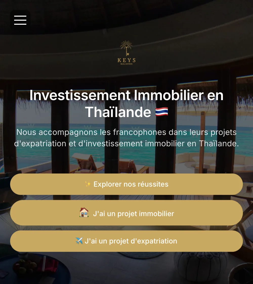 welcomekeys.com — immobilier international, plateforme avec réseau de business developers